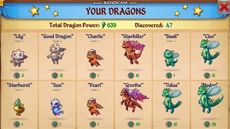 merge dragons merge chart